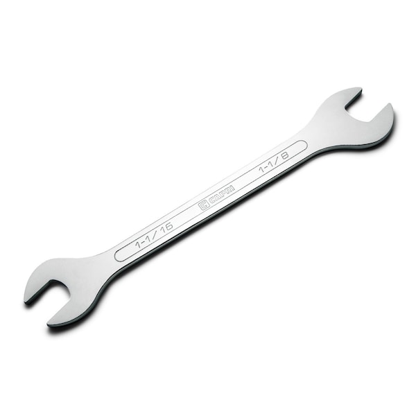 1-1/16 in. x 1-1/8 in. Super-Thin Open End Wrench, SAE